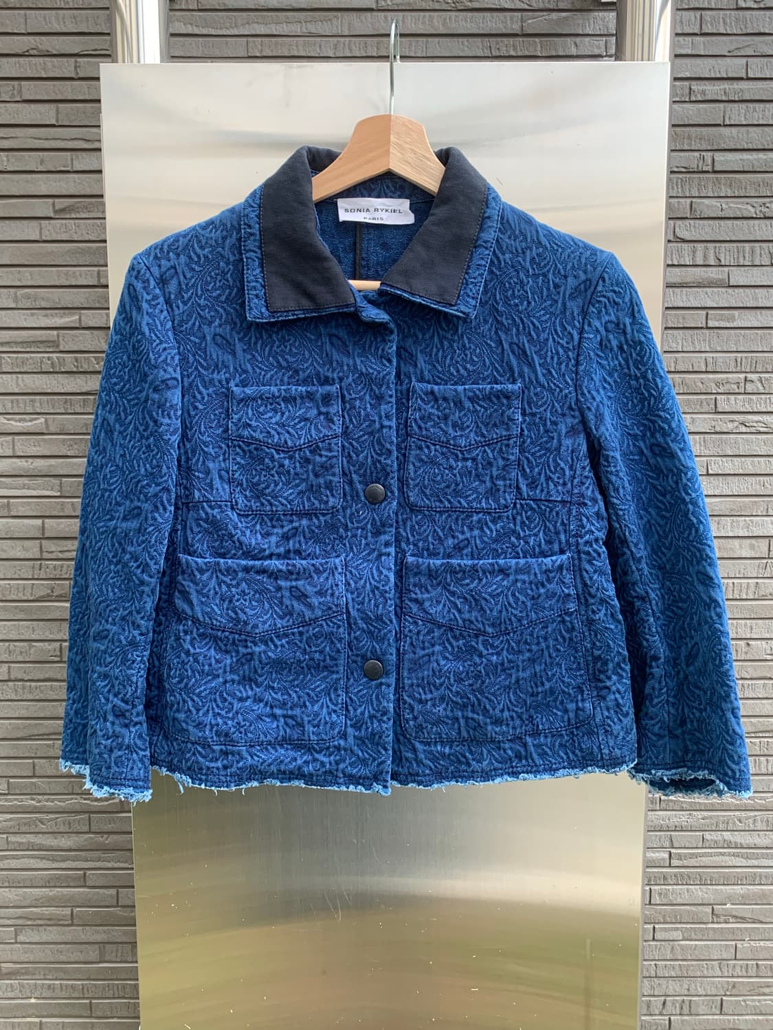 소니아 리키엘 자카드 데님 셋업 상품이미지3