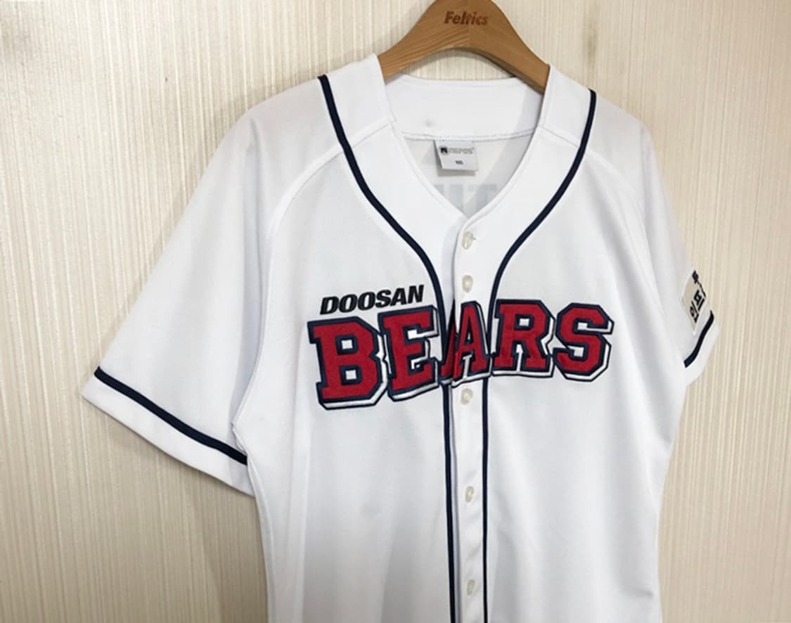 KBO 두산베어스 홈유니폼/져지 100 #32 김재환 상품이미지5