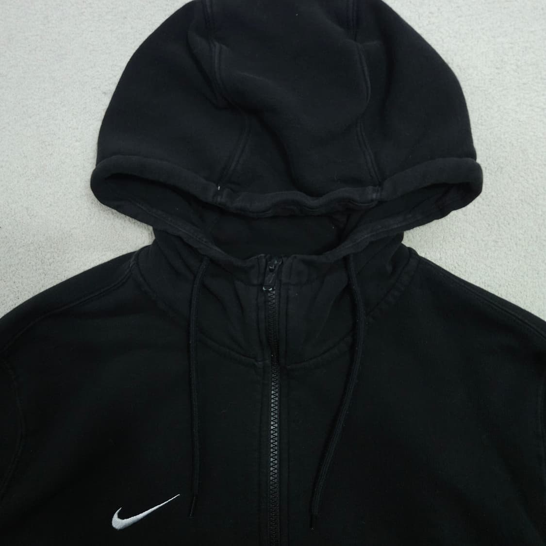 나이키 스우시 후드 집업 XL 블랙 상품이미지3