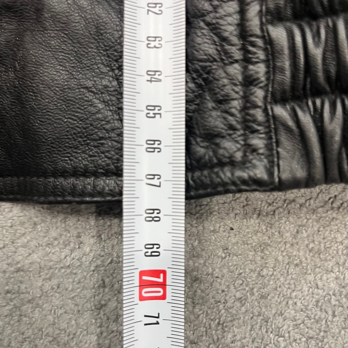 L 빈티지 양가죽 봄버 레더자켓 상품이미지9