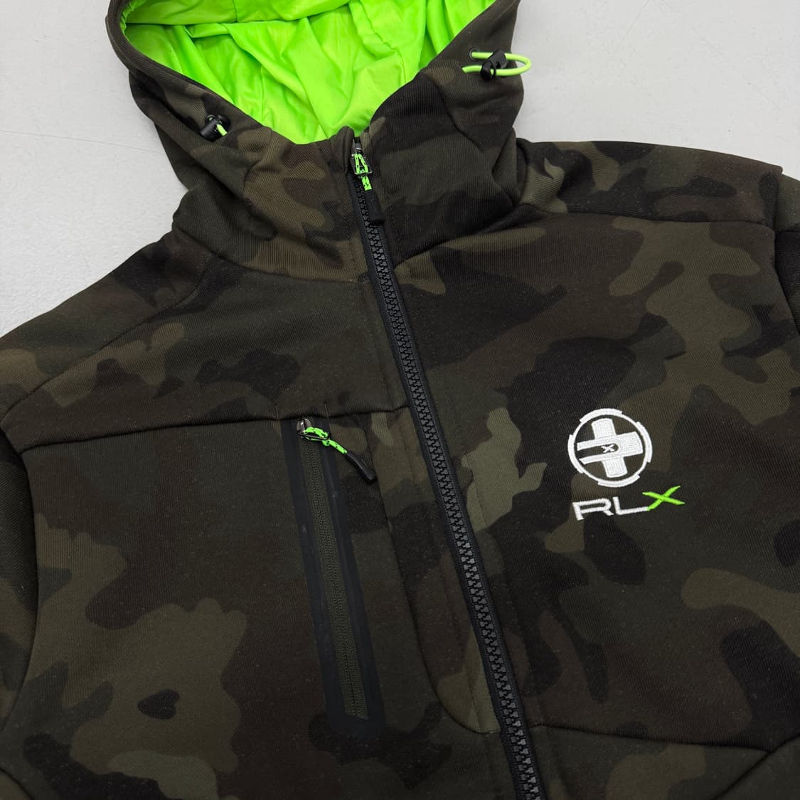폴로 RLX 카모 풀오버 후드집업 상품이미지3