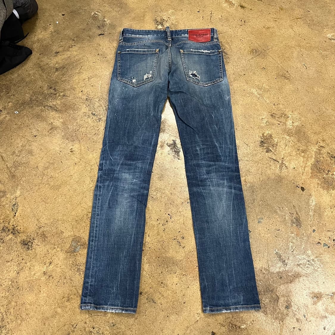 [정품/42] DSQUARED2 데님 청바지 데미지진 b12 상품이미지3