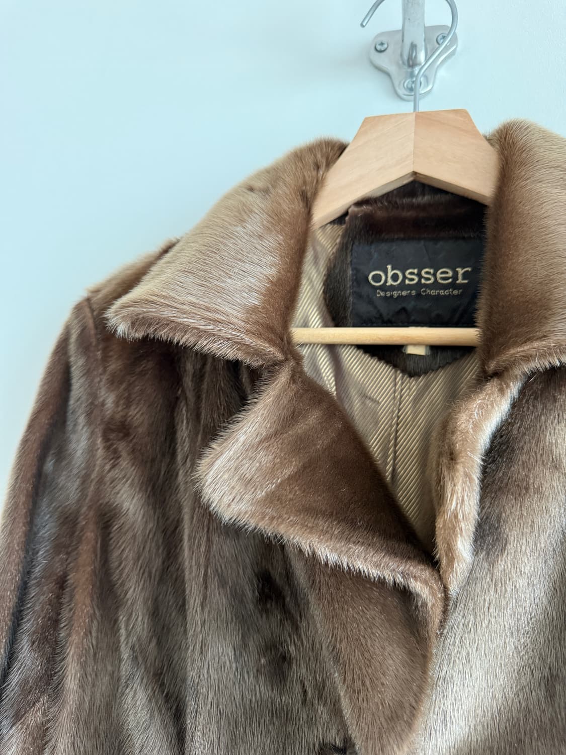 Vintage 바다표범 모피 코트 상품이미지5