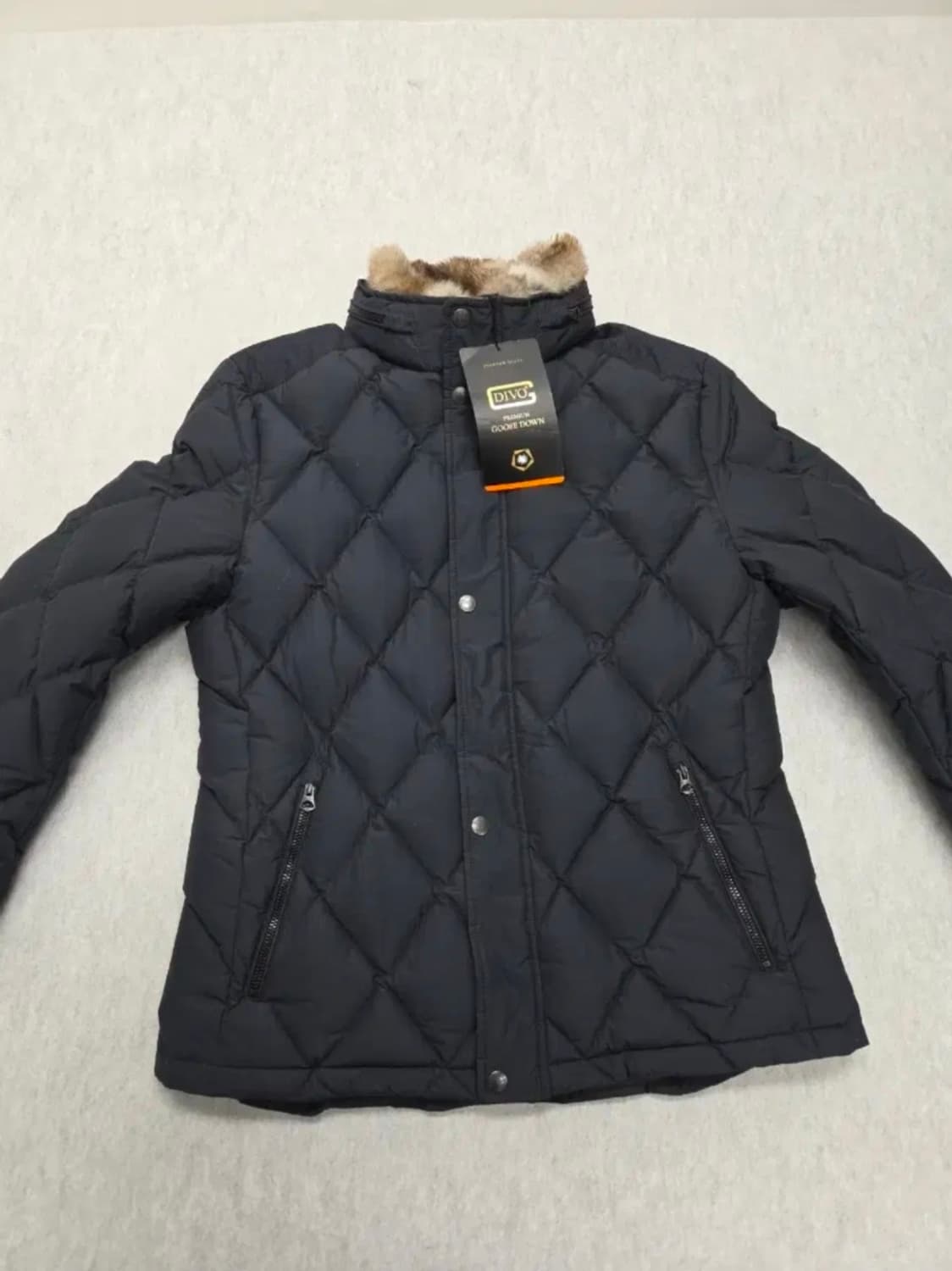 여성 100 올젠 토끼털 구스다운 퀄팅 점퍼 자켓 상품이미지7