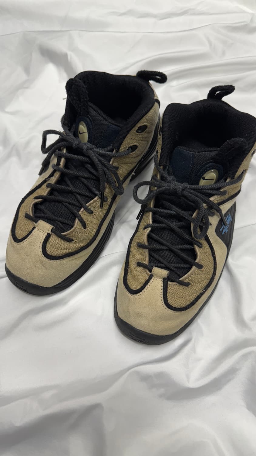 나이키 x 스투시 에어 페니 2 라탄 앤 라임스톤 상품이미지1