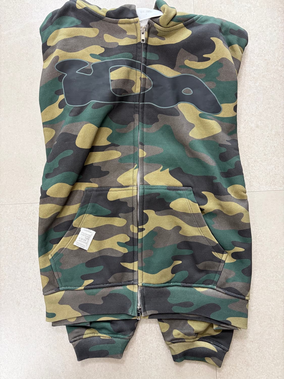 IDA sply 후드집업 카모 L 국내 유일 매물 상품이미지2