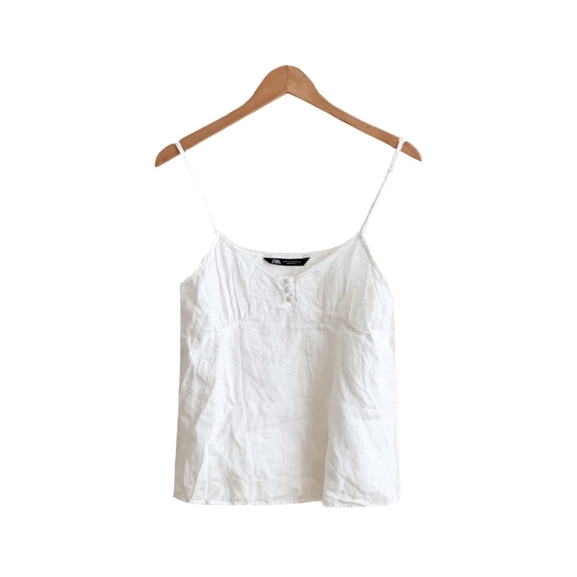 [빈티지] 모리걸 화이트 레이스 끈나시 상품이미지1