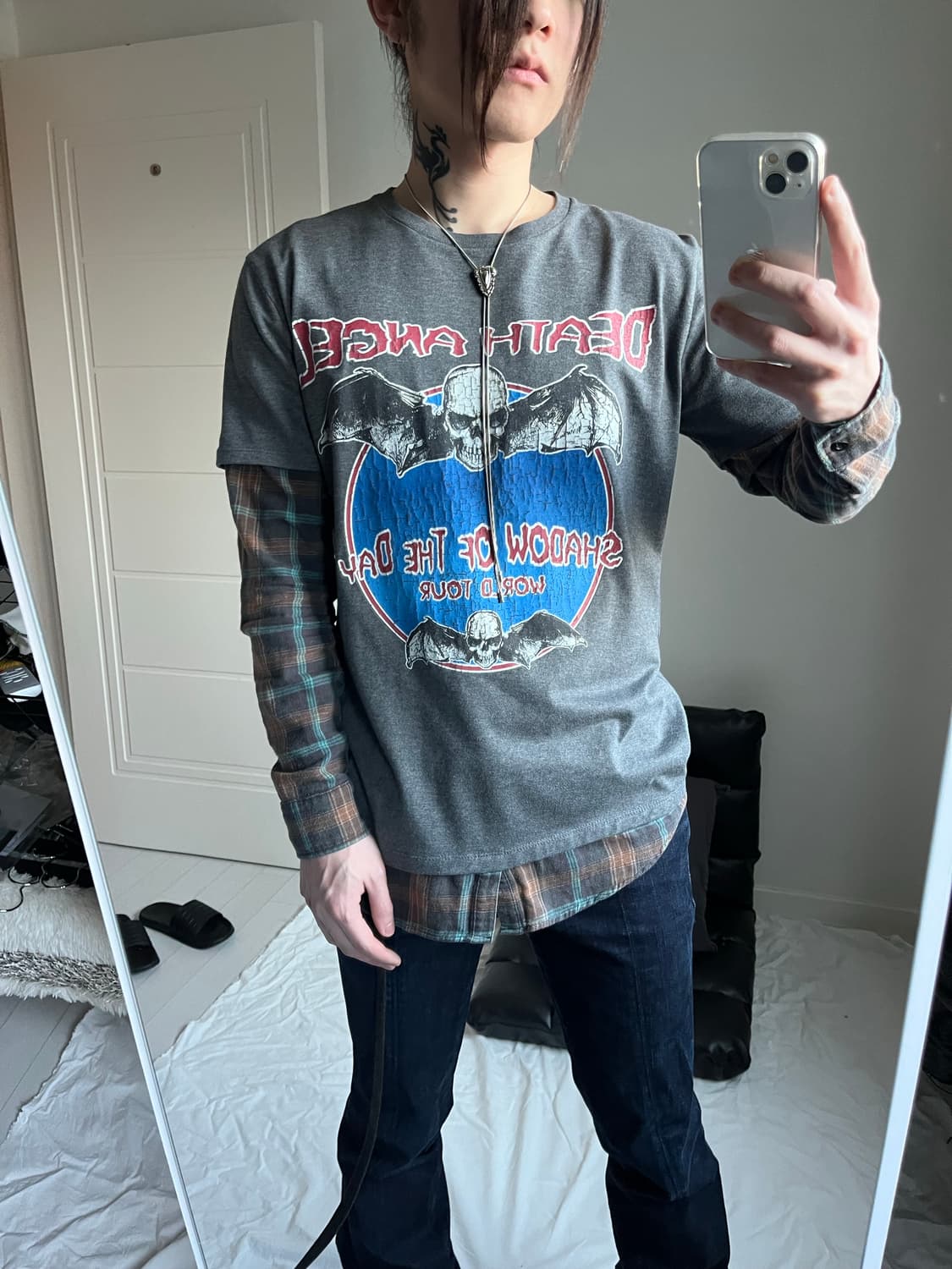 PPFM Double Layer Long Sleeve Printed T 상품이미지8