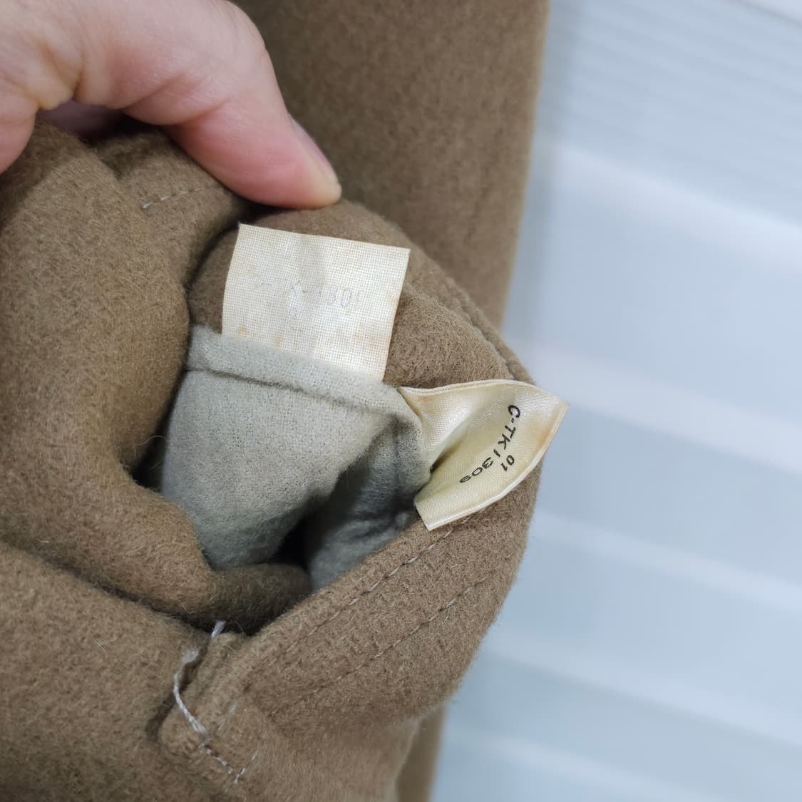 70-80s VAN JAC 빈티지 후드 더플코트- 우먼M 상품이미지10