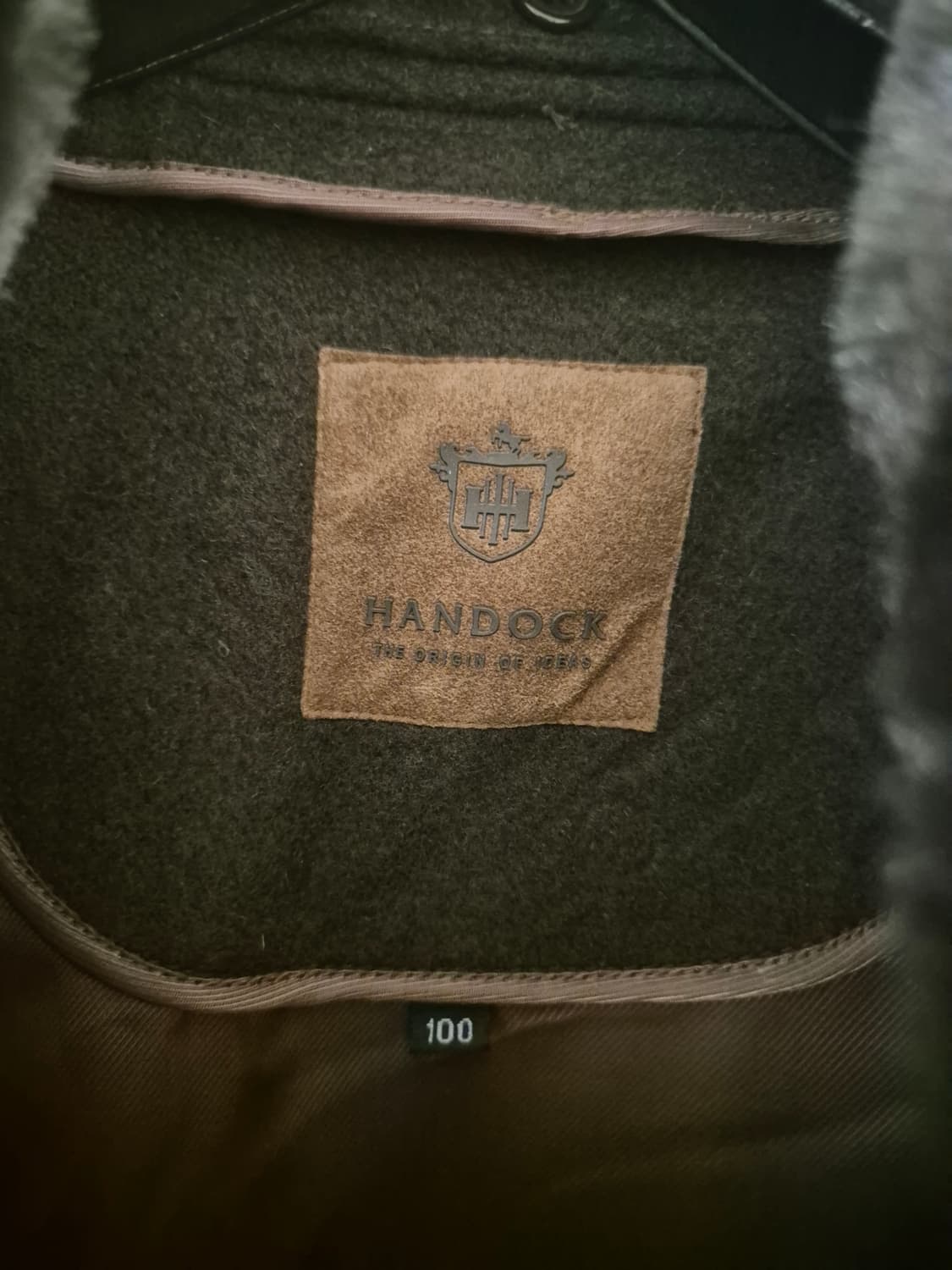 [100~105]HANDOCK 겨울 울 자켓 상품이미지5