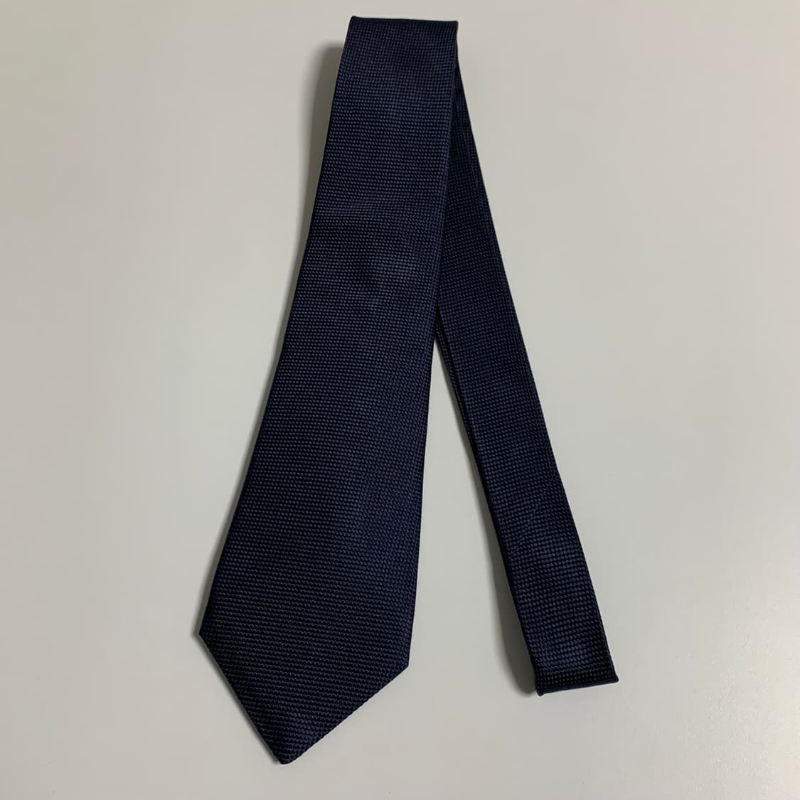 키톤(Kiton) 네이비 실크 명품넥타이 자카드 A+등급 상품이미지2