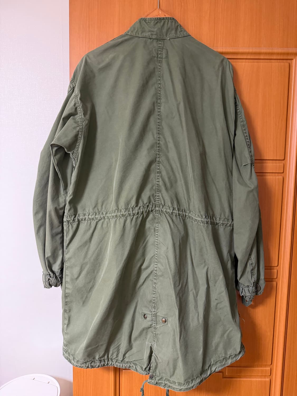 미군 m65 1972 개파카 오리지날 피쉬테일 스몰 상품이미지6