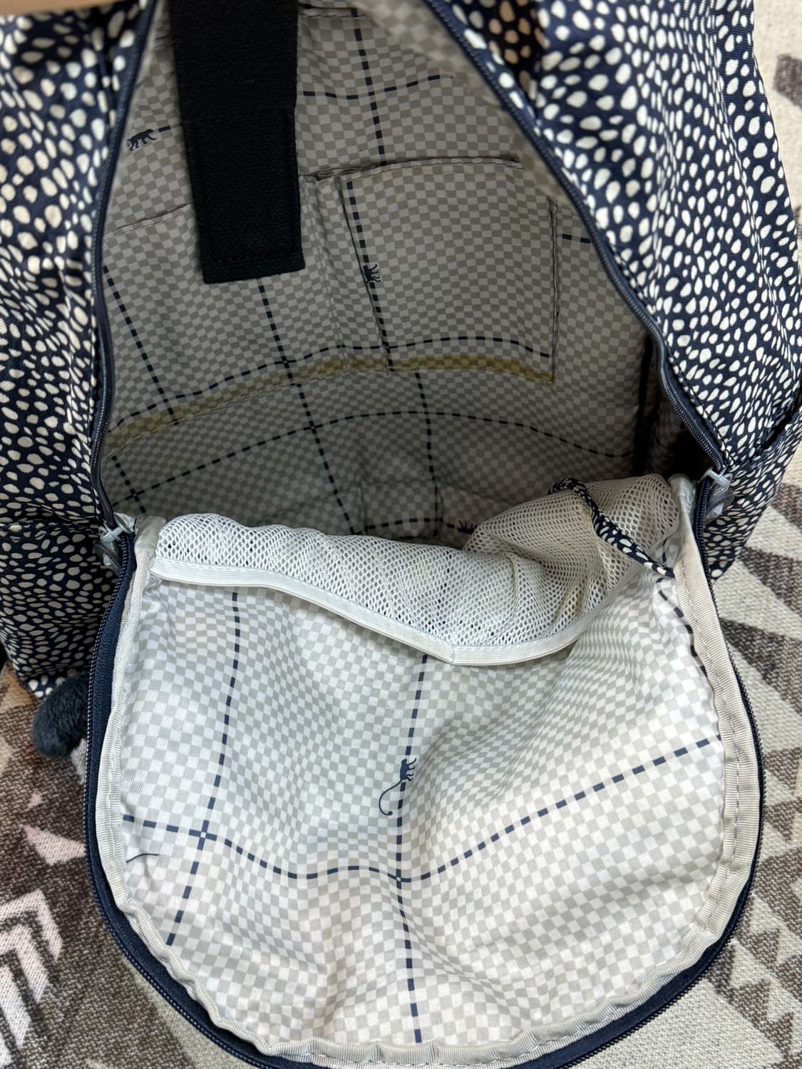 키플링 땡땡이 백팩 상품이미지6