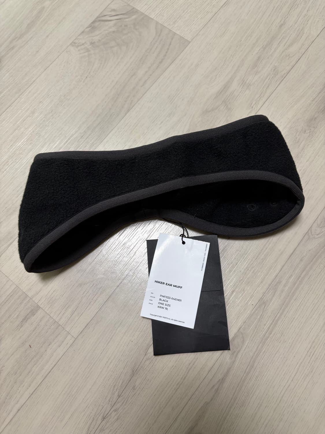 모이프 HIKER RAR MUFF 블랙 FREE사이즈 판매 상품이미지1