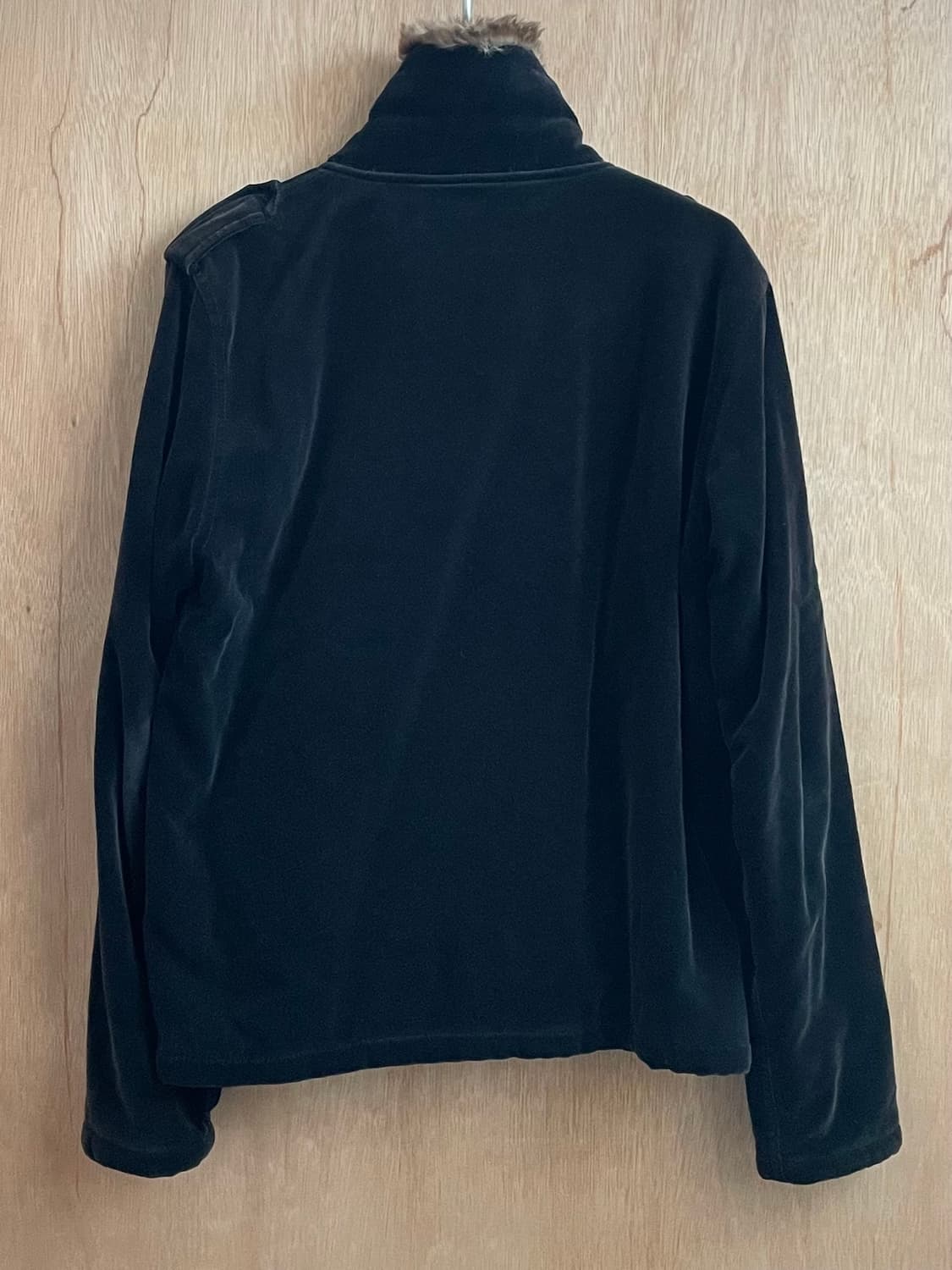 에디피스 퍼 칼라 벨루어 자켓 상품이미지7