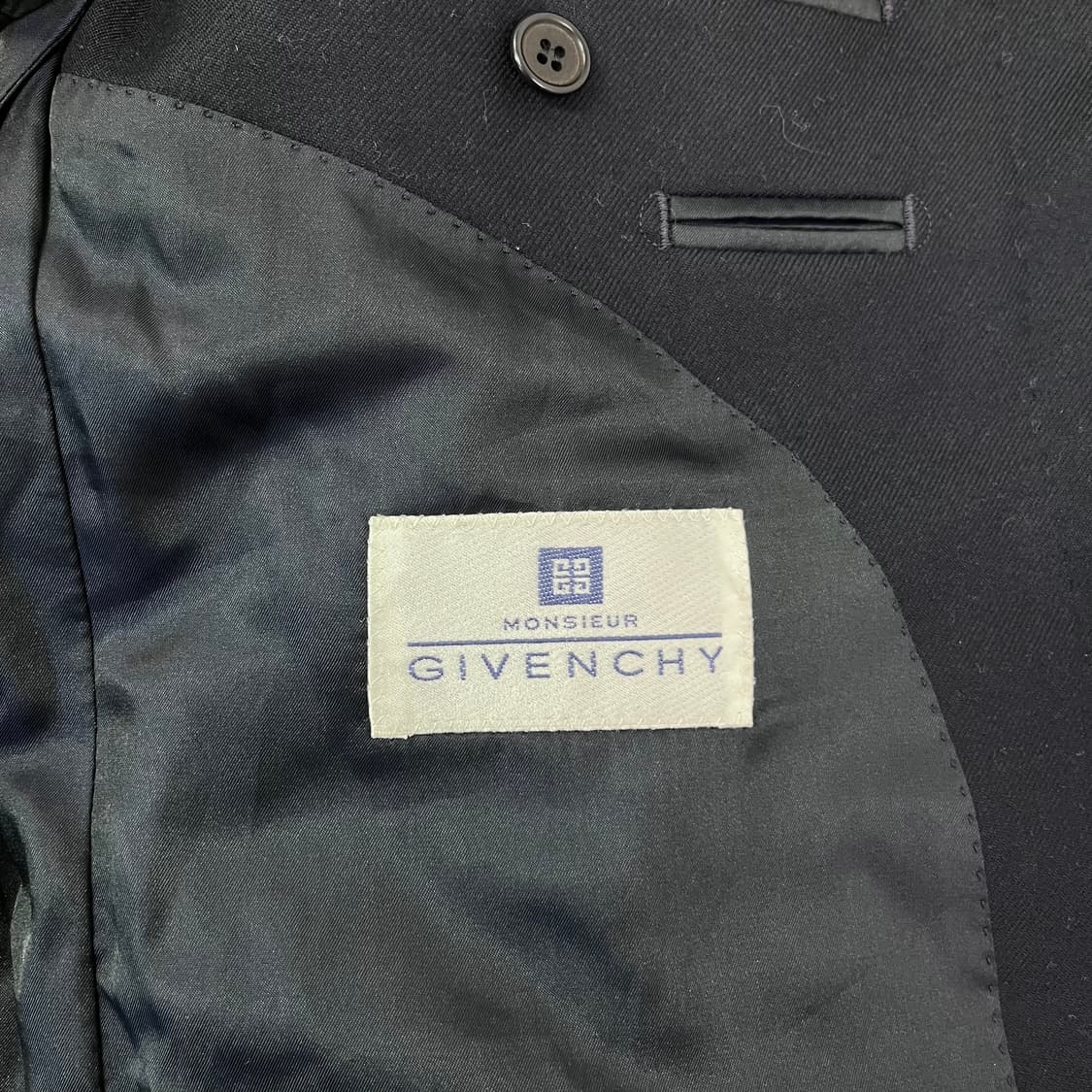 100 지방시 캐시미어 블레이져 자켓 상품이미지3