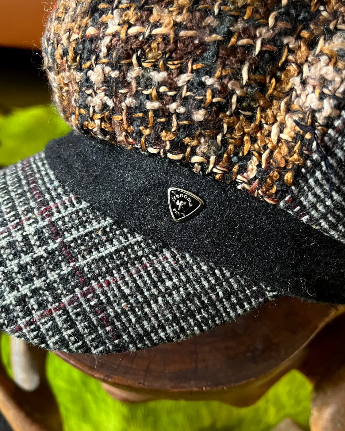 2000s renoma Paris 6-Panel Newsboy Cap 상품이미지7