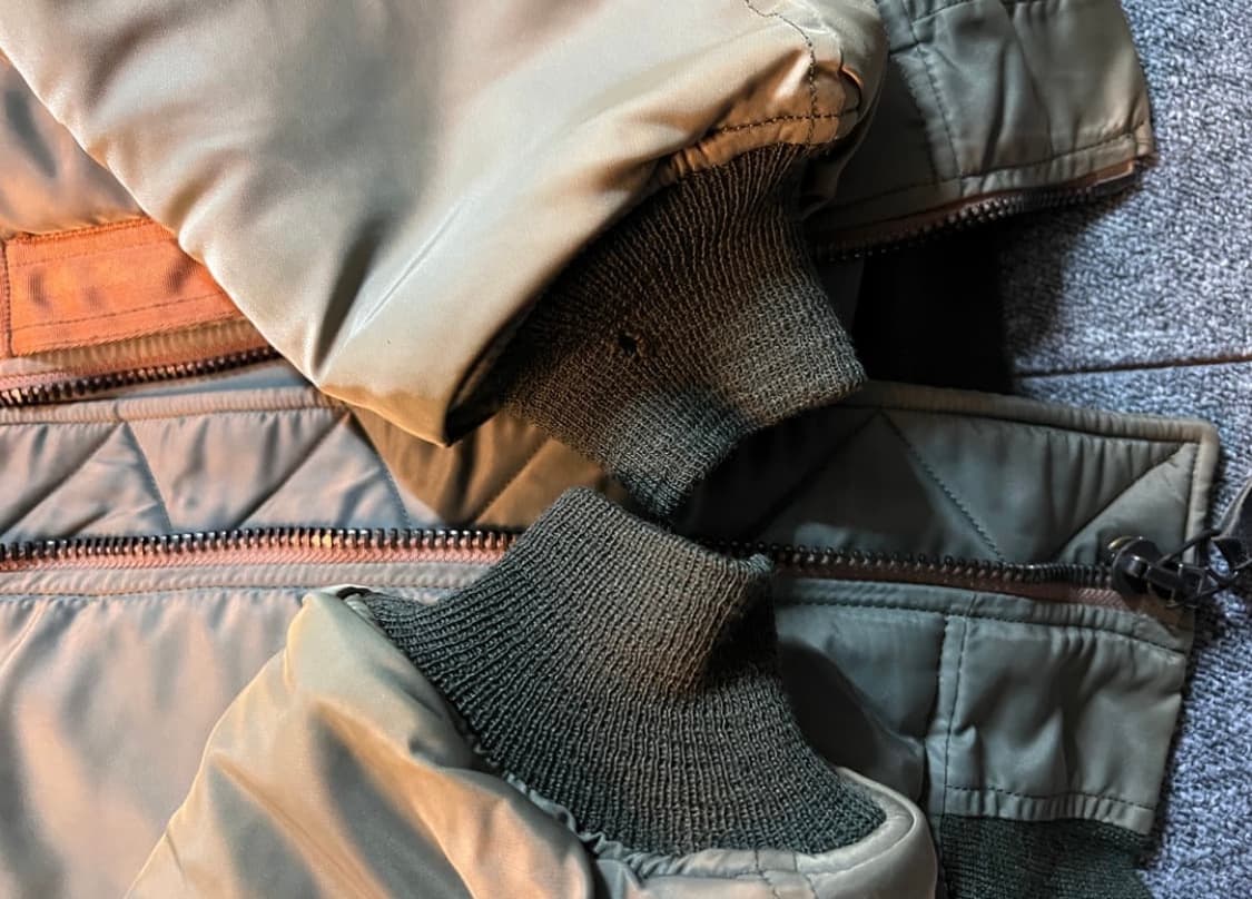 한국전쟁 울파일 봄버자켓 상품이미지3