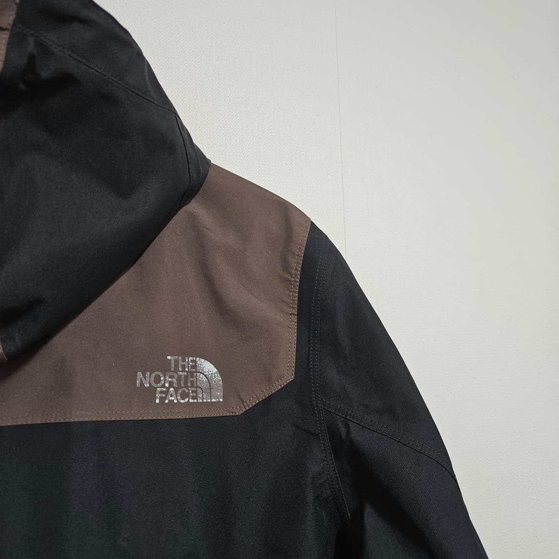 XL 노스페이스 빈티지 브라운 하드쉘 바람막이 상품이미지5
