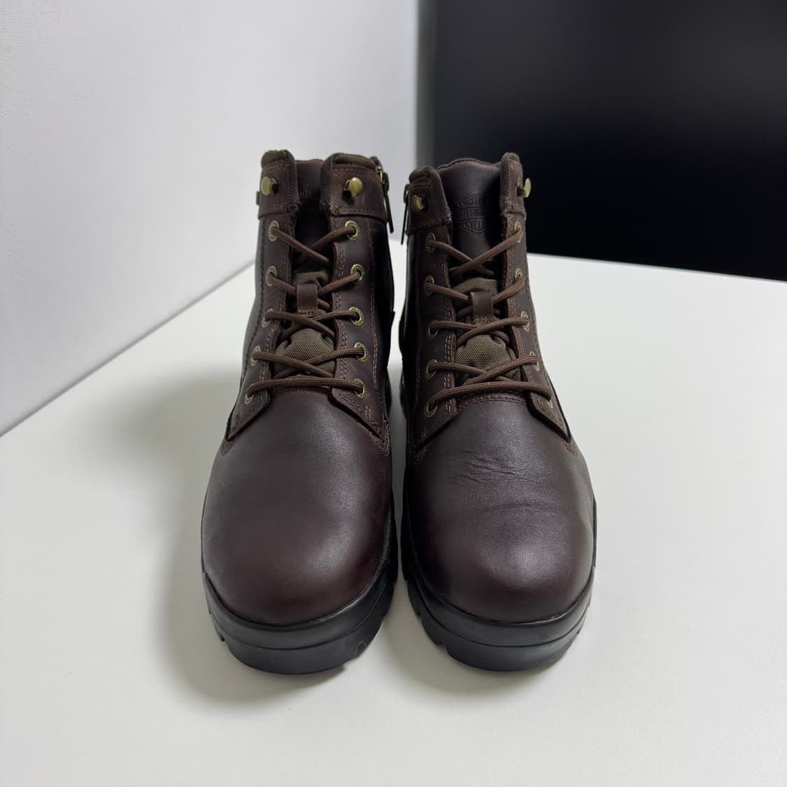 할리데이비슨 남성 톨먼 방수 부츠 BROWN 상품이미지2