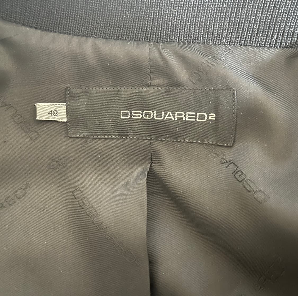 디스퀘어드2 (Dsquared2) 버클 레이어드 디자인 울코트 중고 상품이미지7