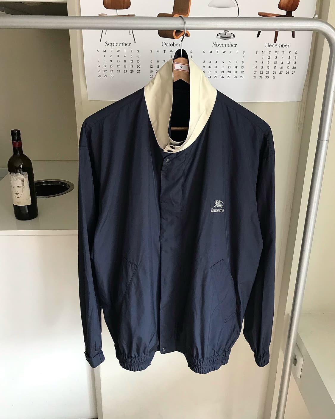 버버리 로고 블루종 자켓 상품이미지1