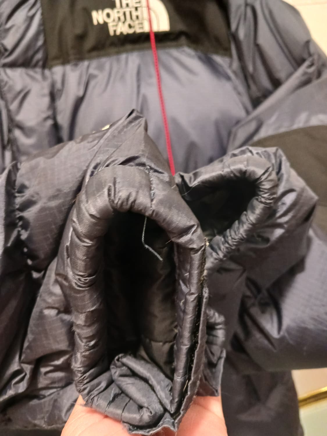 노스페이스 눕시 정품 여성 패딩 90 (S) 사이즈 상품이미지7