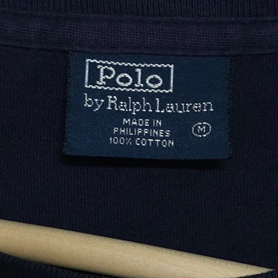 105 POLO 폴로 랄프로렌 반팔티 포켓 워시드 네이비 상품이미지3