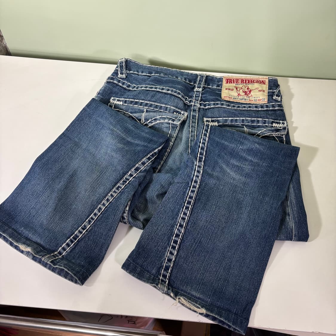 32 트루릴리전 중청 부츠컷 플레어진 상품이미지2