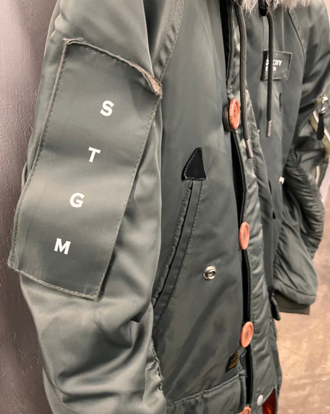 스티그마 바토스 소사이어티 N-3B 항공점퍼 M 상품이미지2