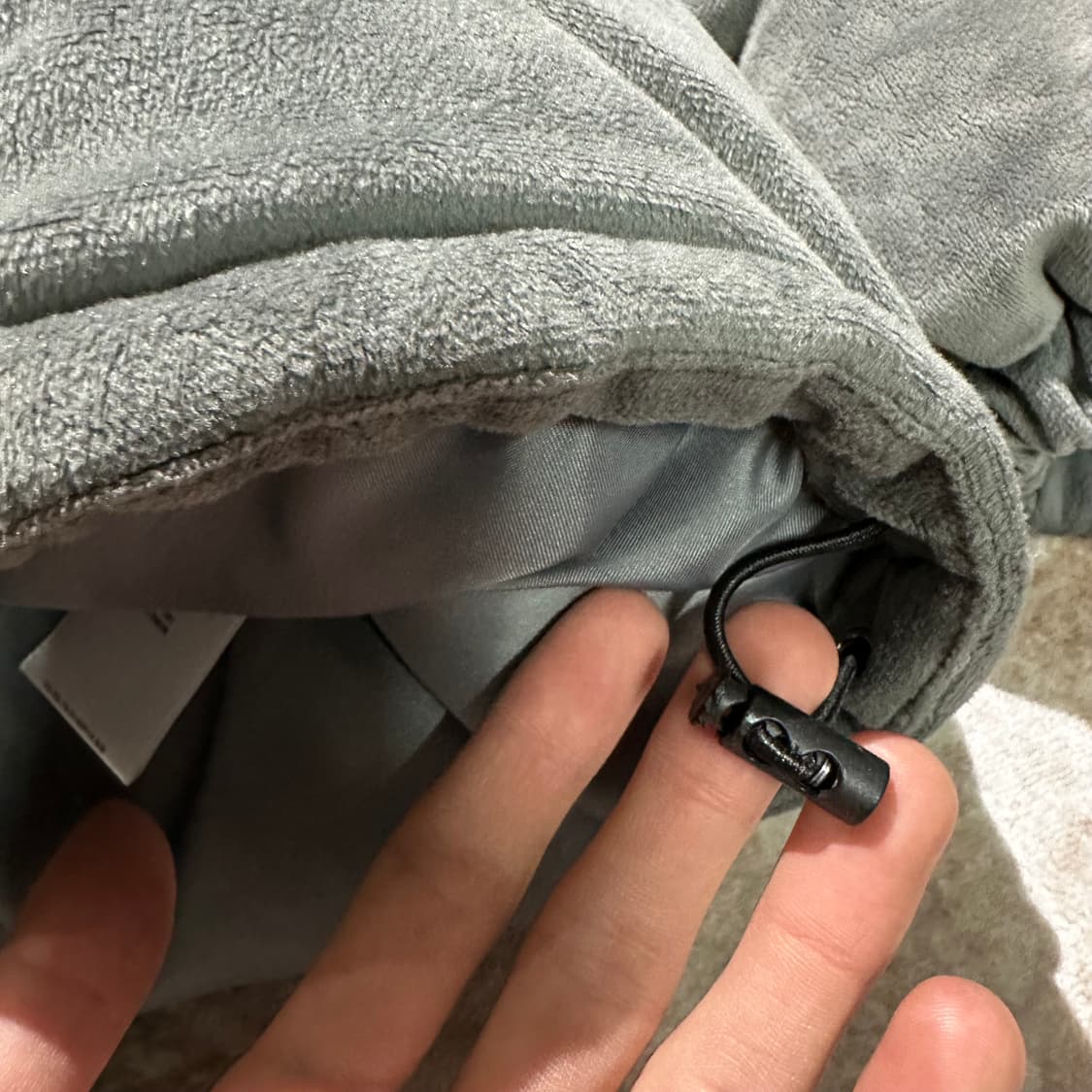 폴로 포니 그레이 벨벳 패딩 상품이미지8