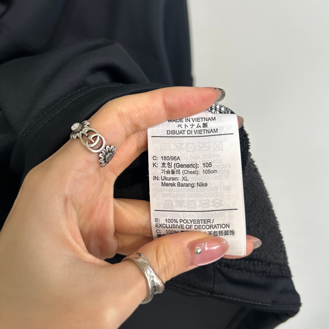 나이키 남성 기모 후드 집업 105  상품이미지4