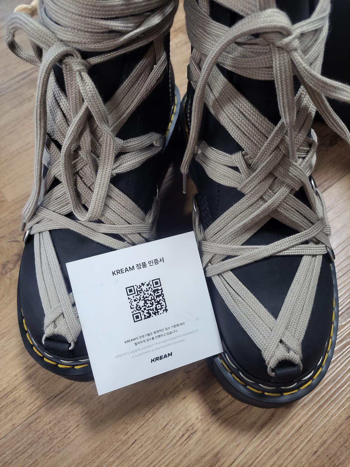 닥터마틴 × 릭오웬스 1460 상품이미지3