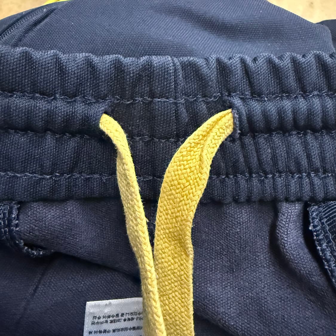 [정품/95] 아디다스 삼선 트레이닝 바지 네이비 옐로우 b17 상품이미지6