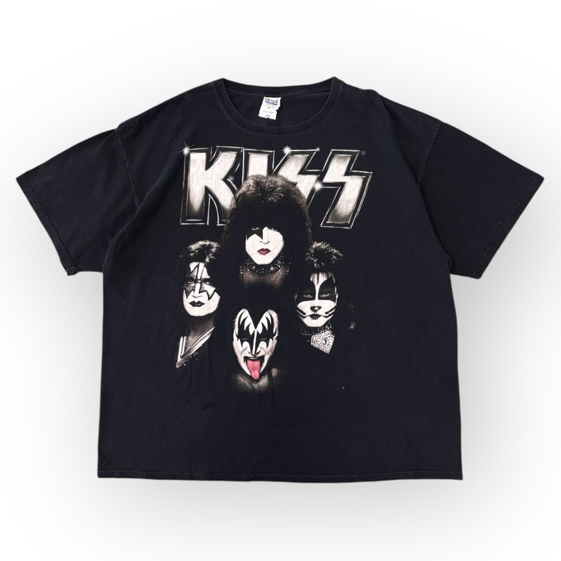 2XL)00's KISS 밴드 티셔츠 상품이미지1