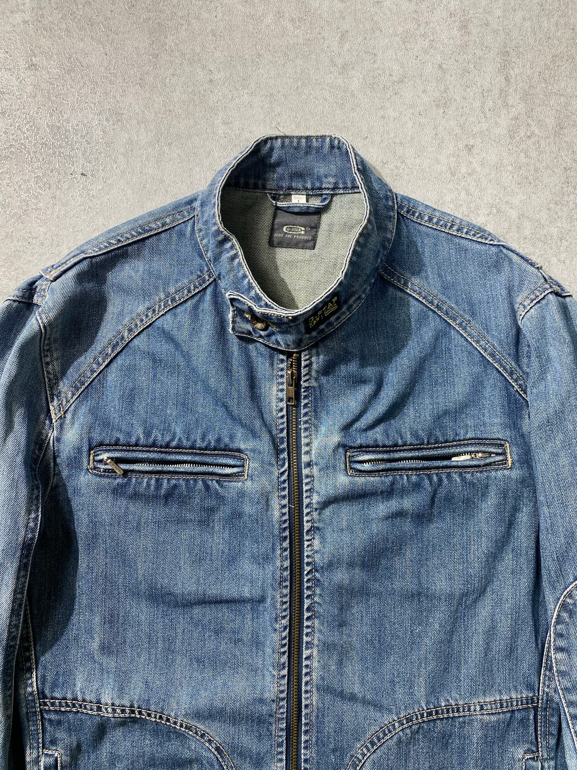 [L] G•Star Raw 지스타로우 데님 바이커 자켓 상품이미지2