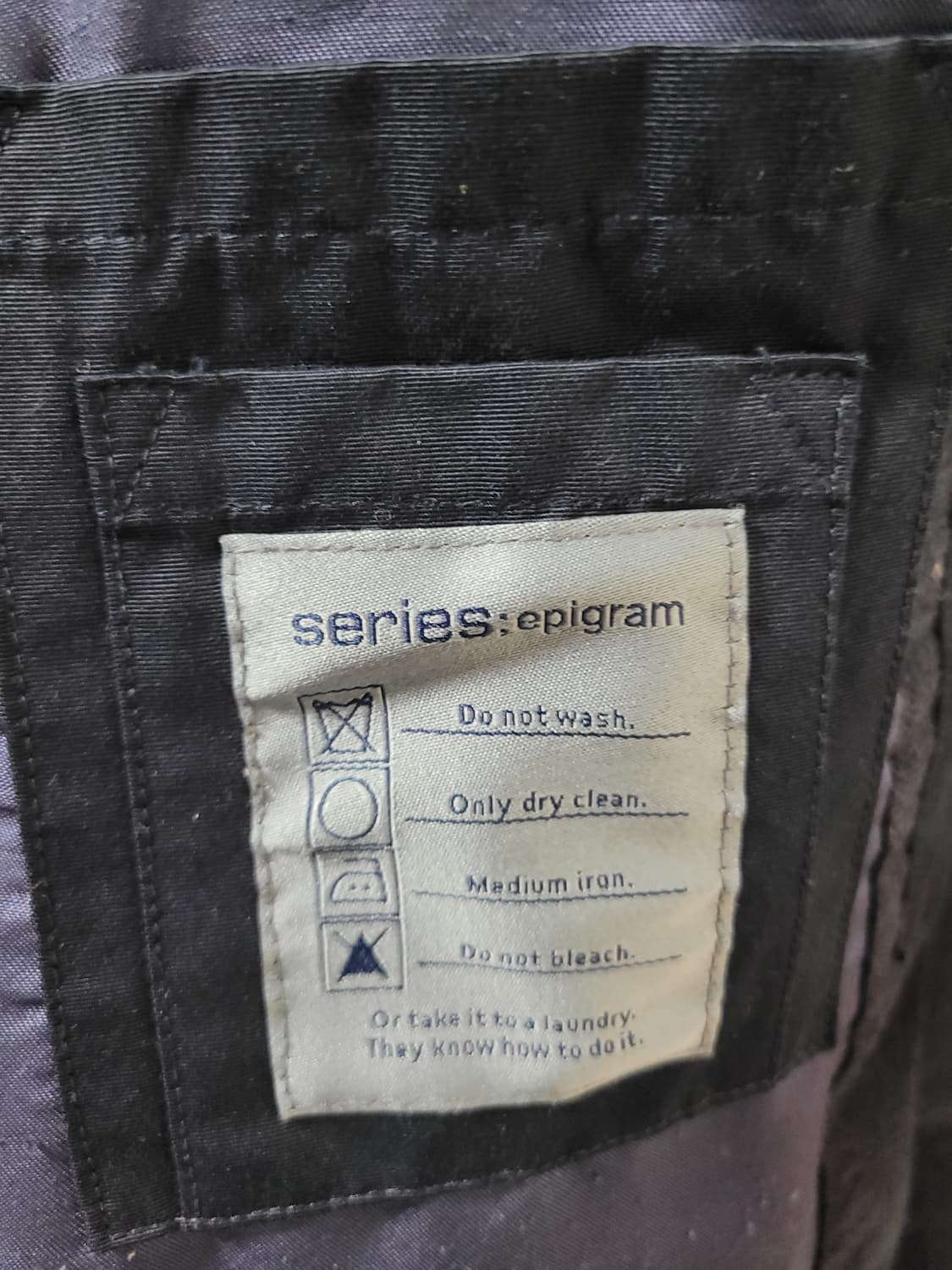 코오롱 시리즈 에피그램 구스 거위털 정장패딩 자켓 S 95/170 사이즈 상품이미지7