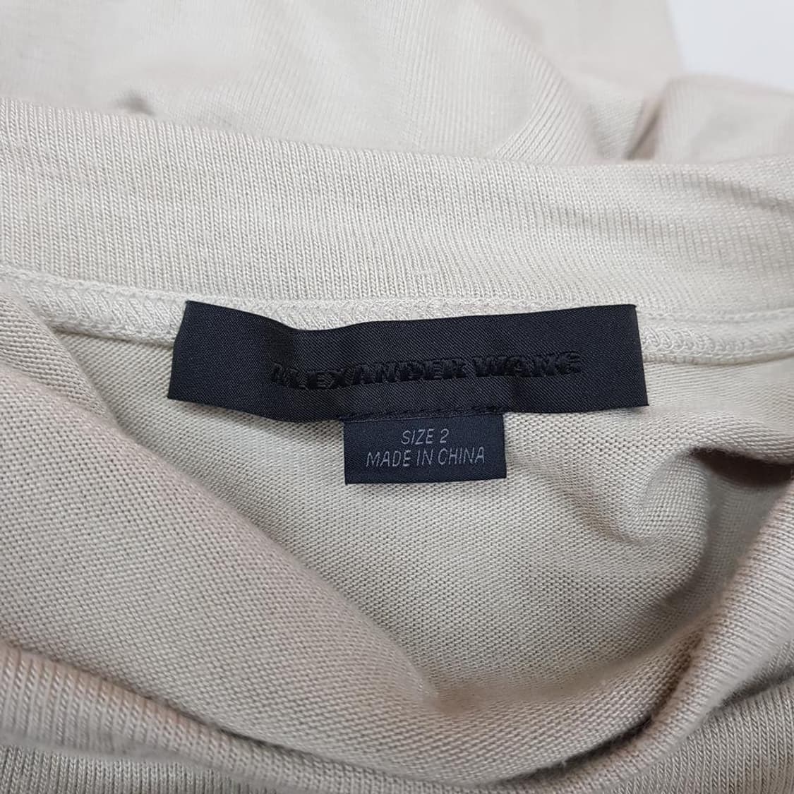 알렉산더왕 드레이프 언발란스 레이어드 티셔츠 S사이즈 상품이미지6