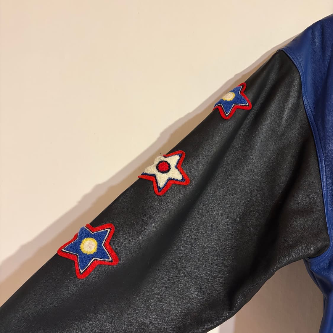 00s Adidas Run Dmc Leather Jacket 상품이미지3