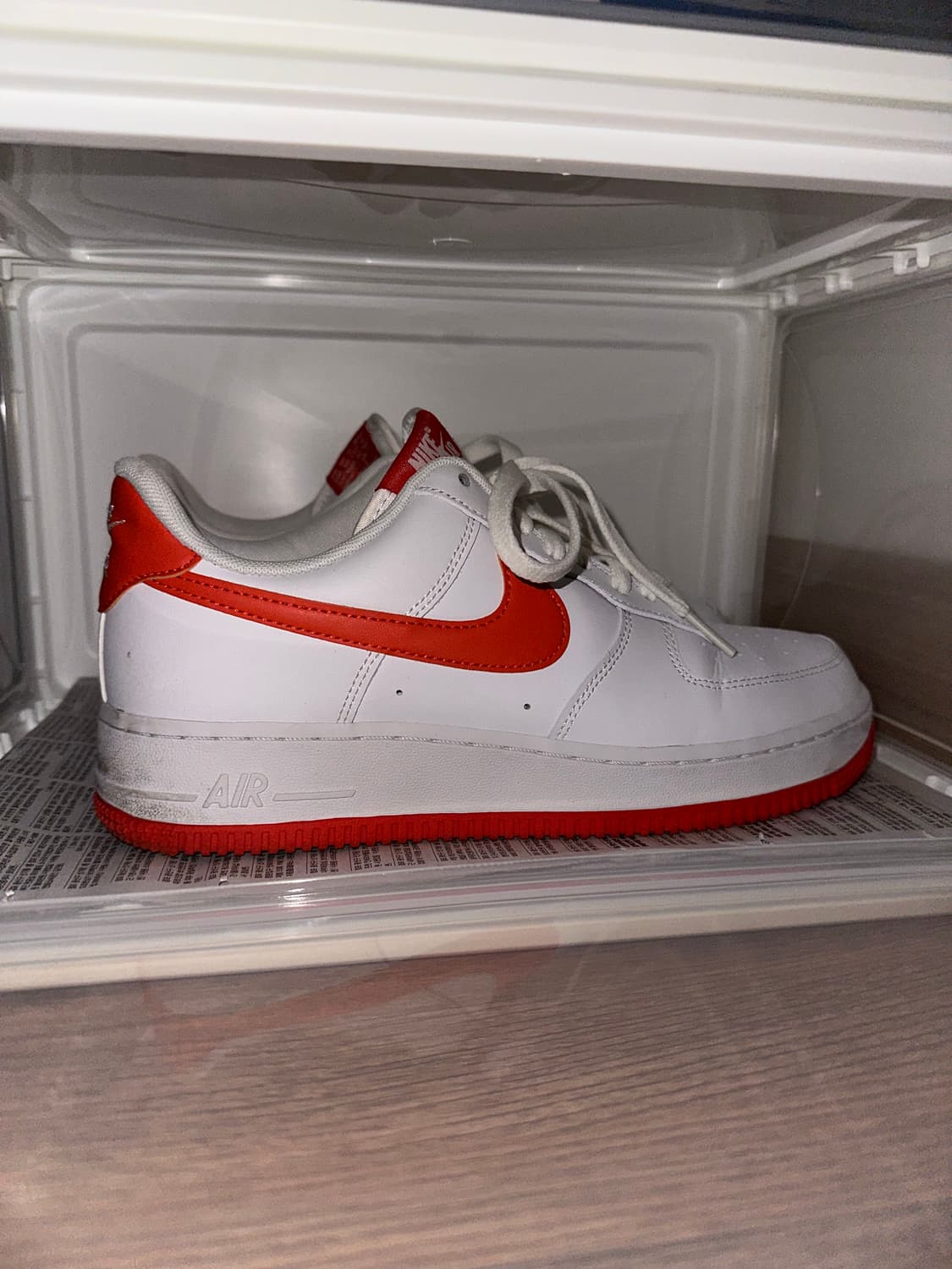 나이키 에어포스 1 화이트 팀 오렌지 상품이미지1