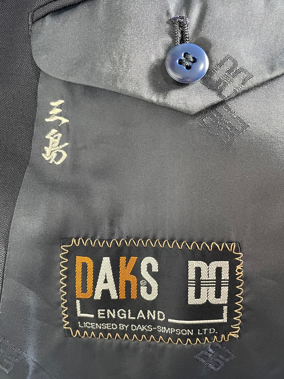 (DAKS) 닥스 금장 더블 브레스티드 블레이저 상품이미지2