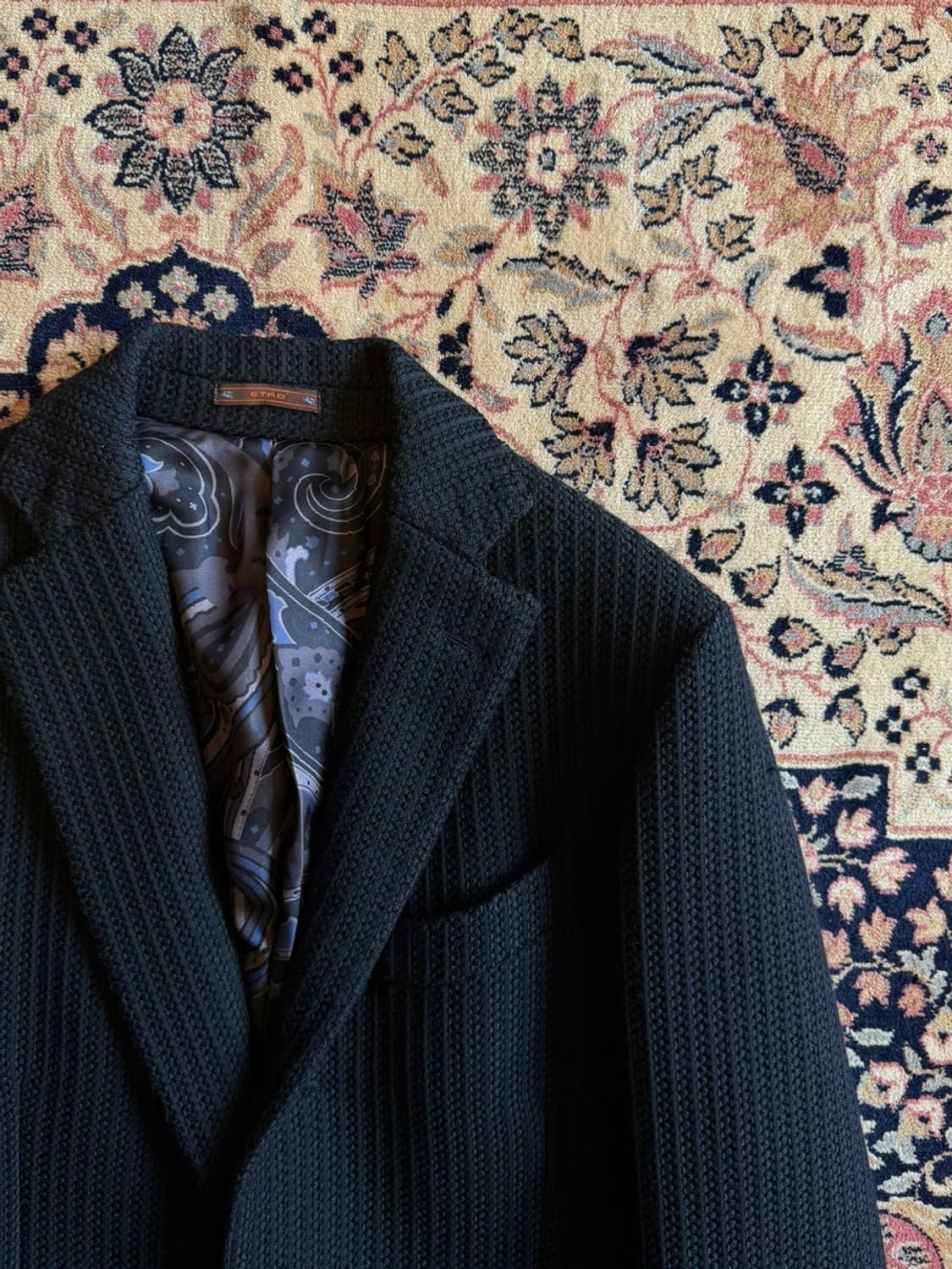 에트로 체스터필드 코트 남성100 상품이미지2