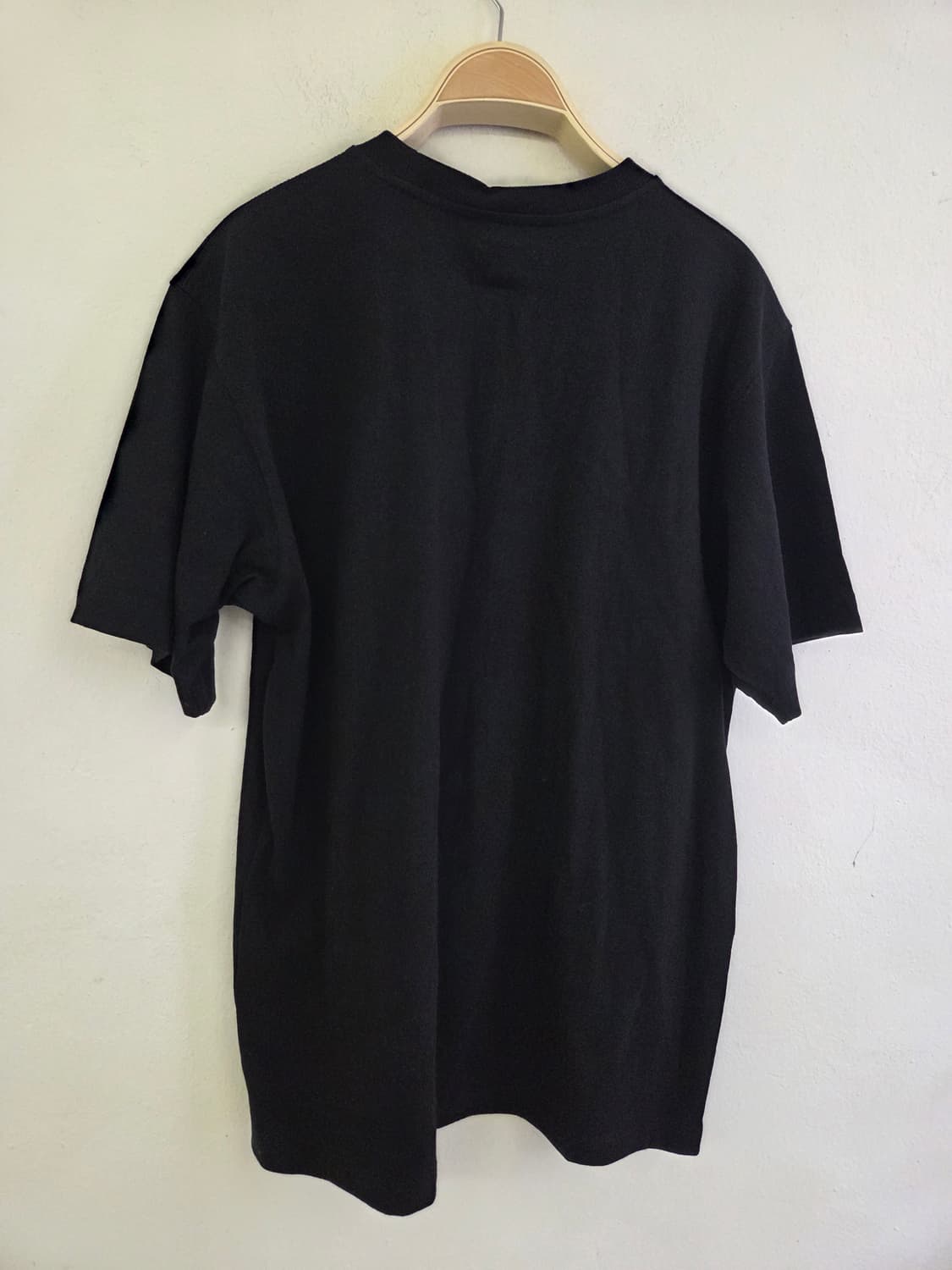 ESPIONAGE 블랙 페인트 스플래시 반팔티 M 상품이미지4