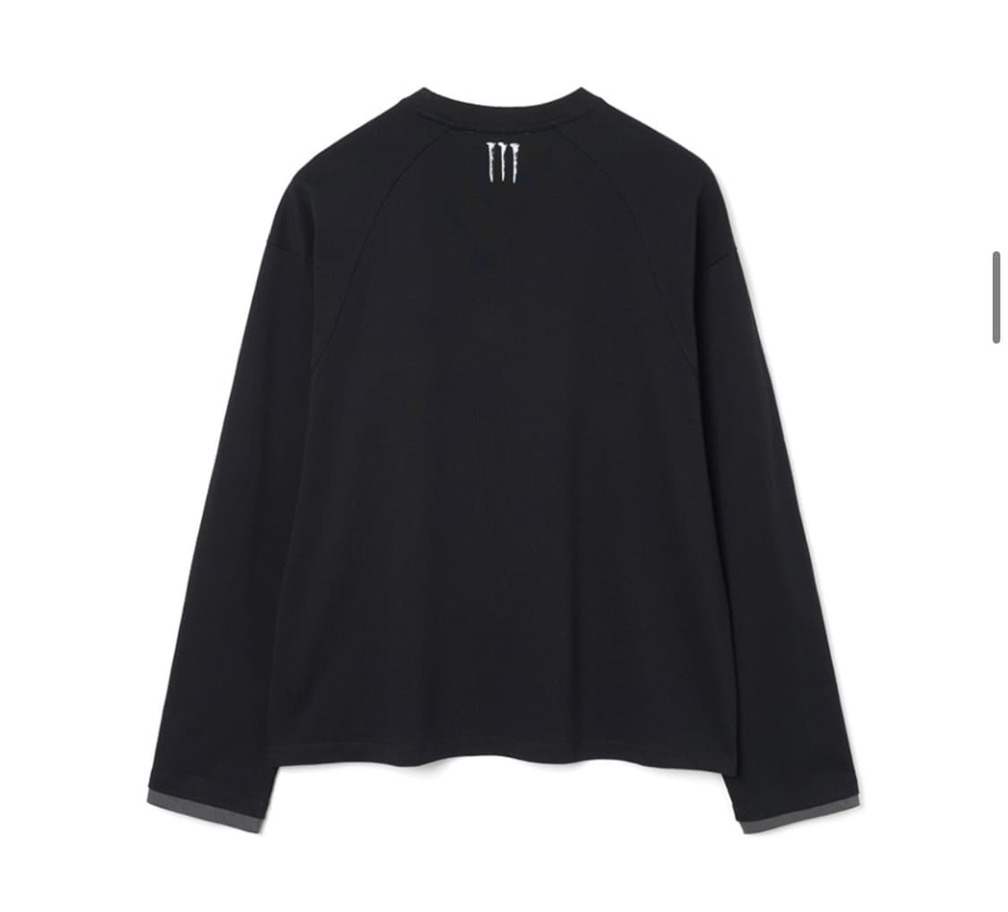 밀로 아카이브 인시전 아이덴티티 롱슬리브 [블랙] L (후디진호님 착용) 상품이미지2