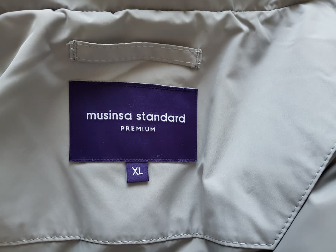 무탠다드 프리미엄 구스 다운 xl 라이트 그레이 상품이미지2