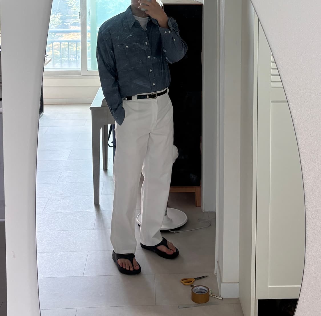 남들 다 입는 카키 말고, Dickies 874 White (34) 상품이미지1