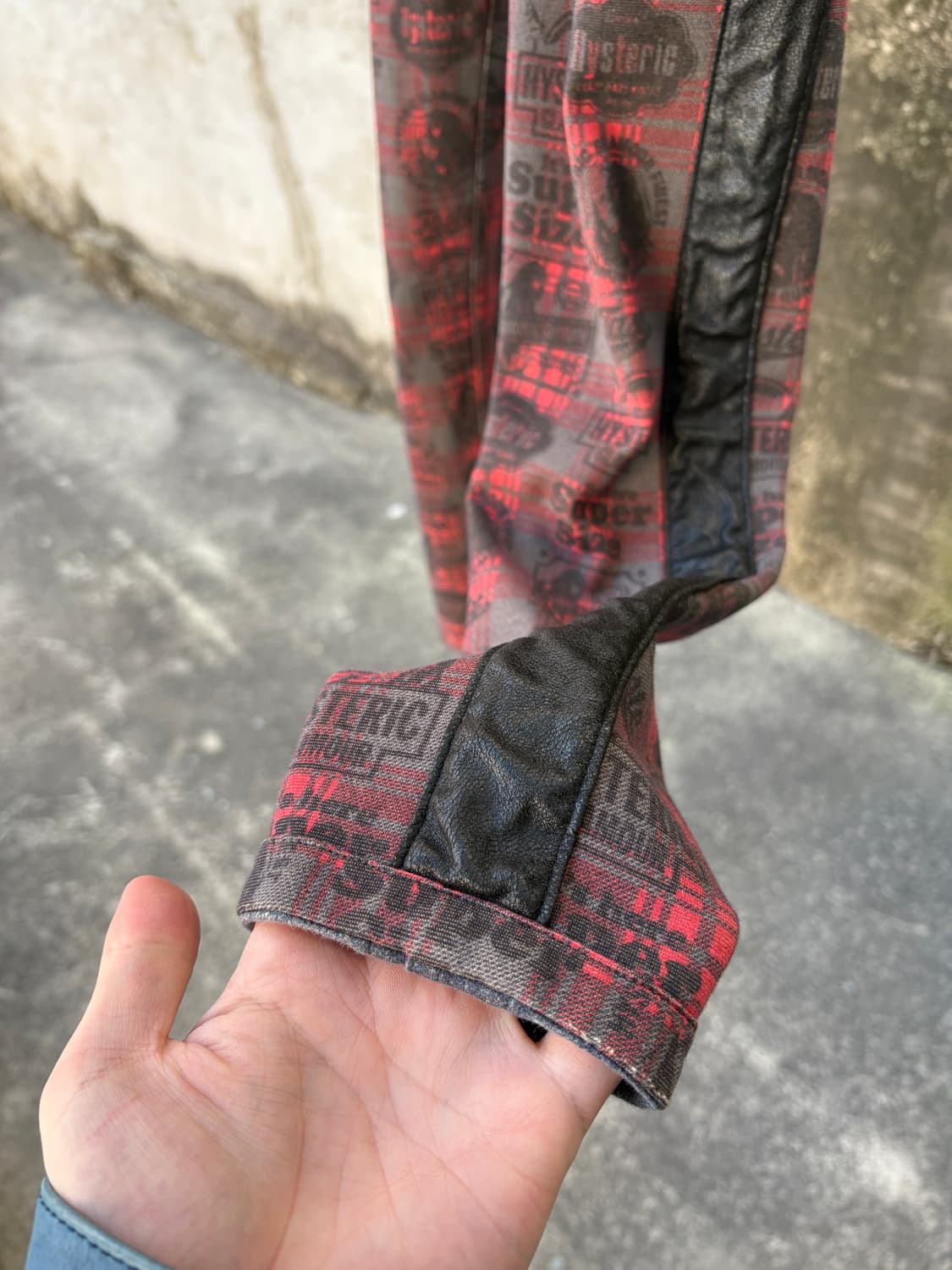 히스테릭 글래머 리버서블 트롱프뢰유 레깅스 상품이미지8