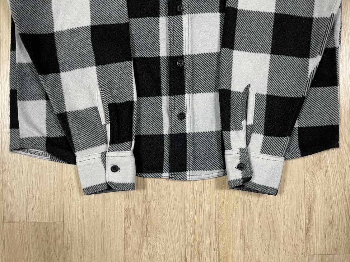 100~105) 00's 랭글러 체크 후리스셔츠(RRL&LVC&폴로) 상품이미지6