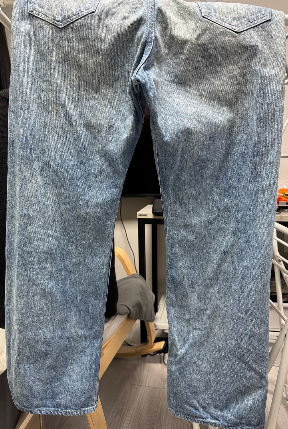 오라리 셀비지 페이디드 라이트 데님 팬츠 라이트 인디고 23AW 4사이즈 상품이미지7