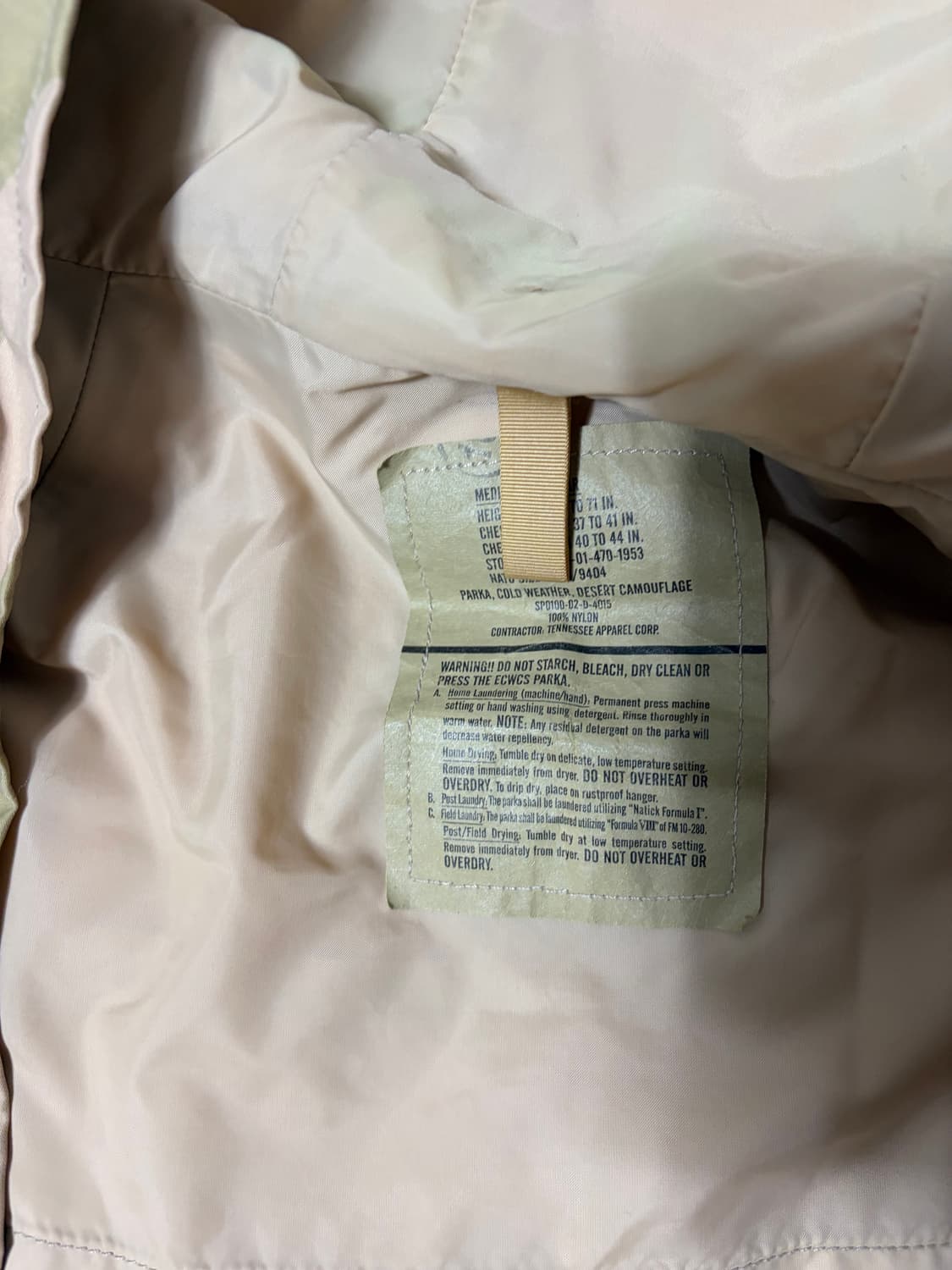 미군 고어텍스 자켓 mr xl 상품이미지3